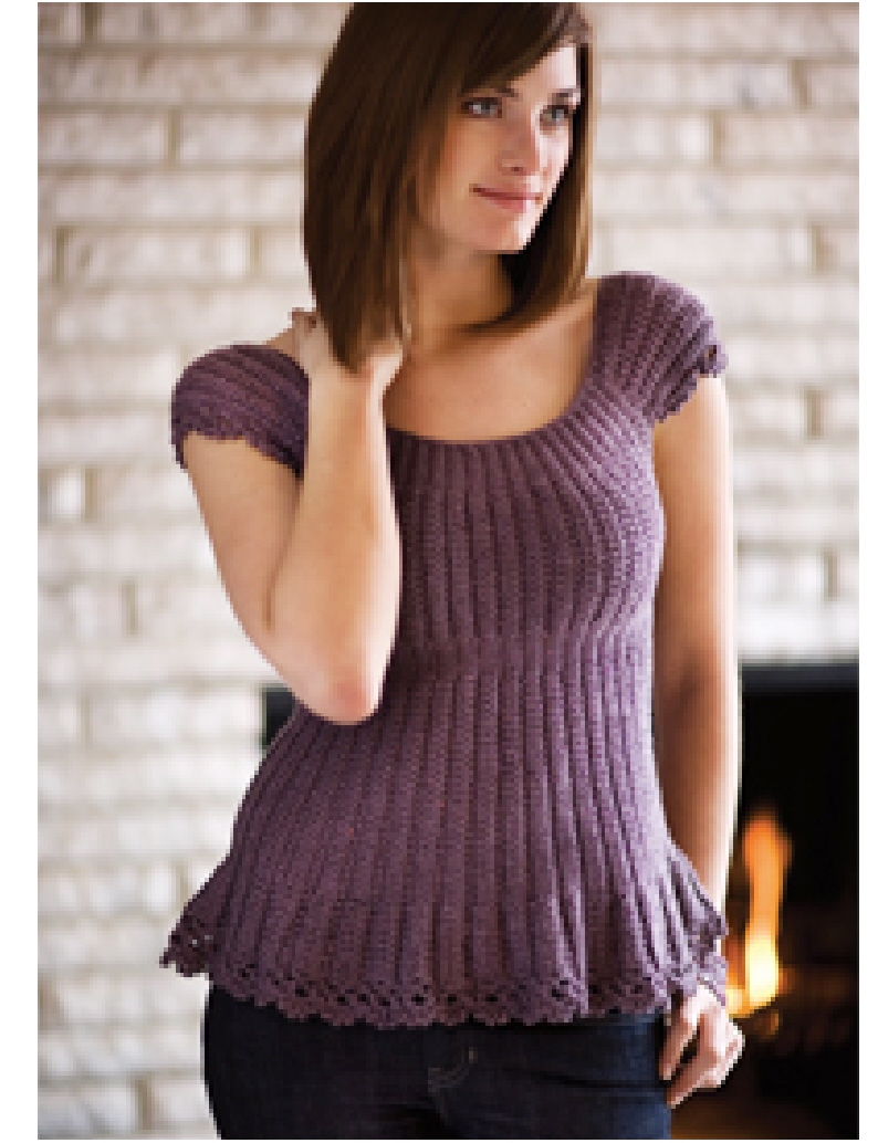 Positively Crochet! Cap Sleeve Top One of my Most Popular Designs Ever
