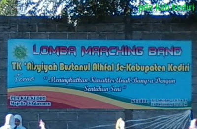 Lomba Marching Band TK 'Aisyiyah Bustanul Athfal se Kabupaten Kediri