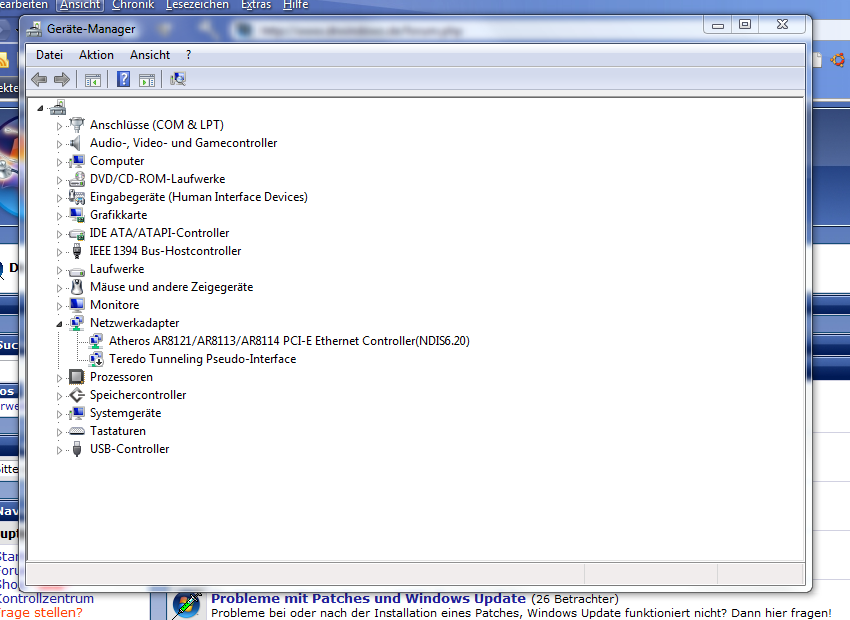 Teredo Tunneling Pseudo Interface Driver Windows 10