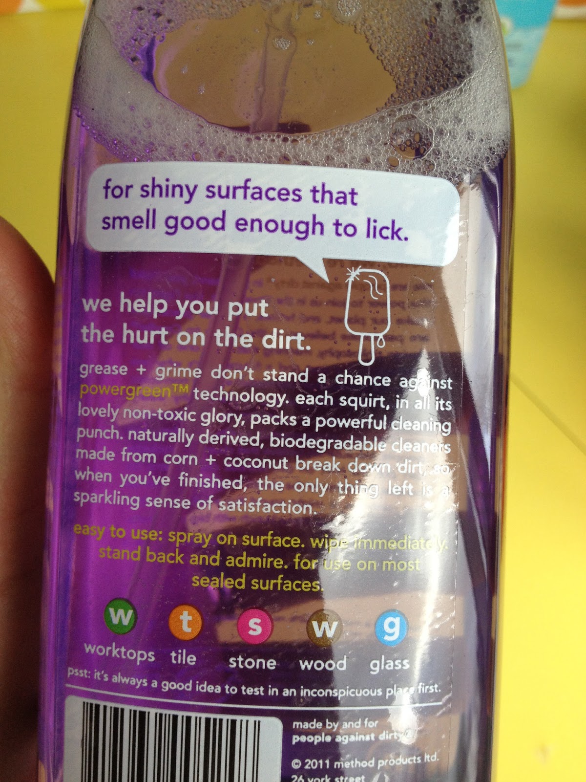 Natural Vegan Eco Mom Method Daily Cleaner & Method Multi Surface