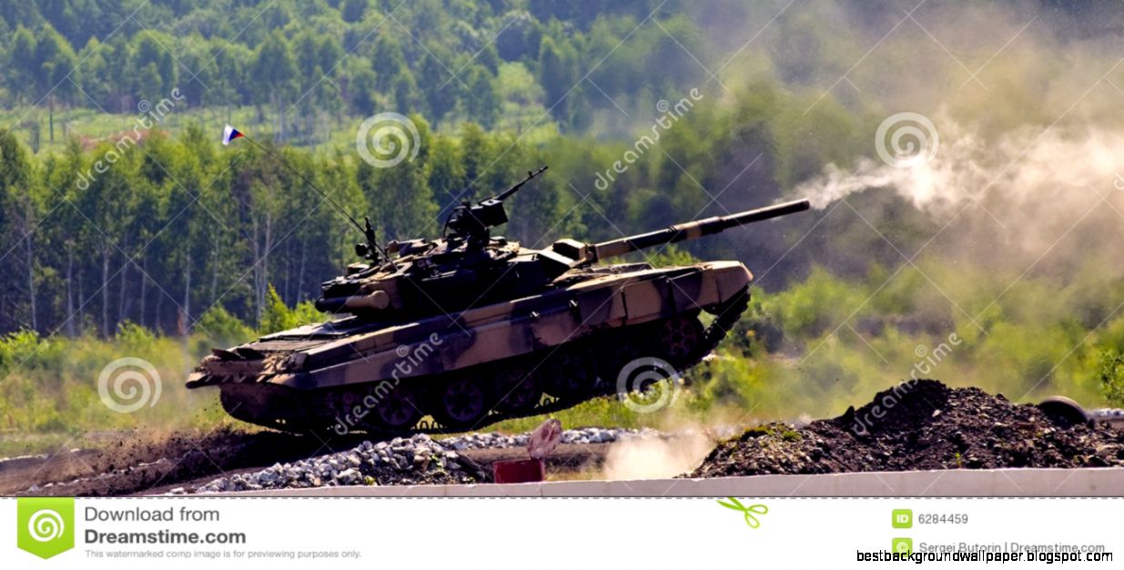 Shooting Tank T 80 Jumps Through Ditch Stock Photo Image 55387054 Shooting Tank T 80 Jumps Through Ditch Stock Photo Image 55387054