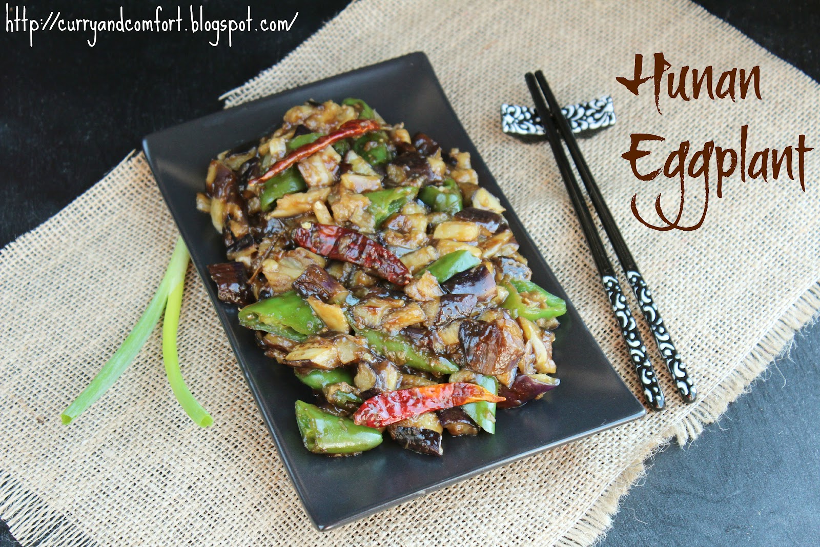 Kitchen Simmer Hunan Eggplant Stir Fry