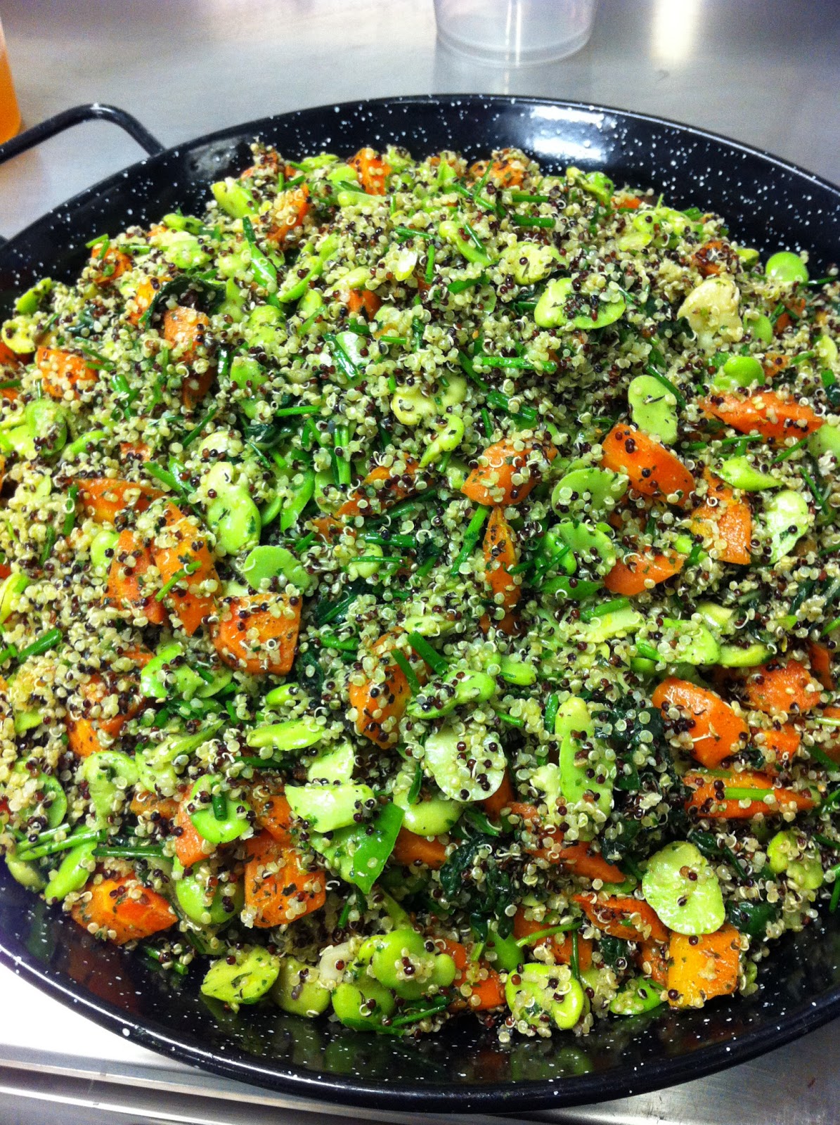 the baker's wife Cooking quinoa and Ottolenghi