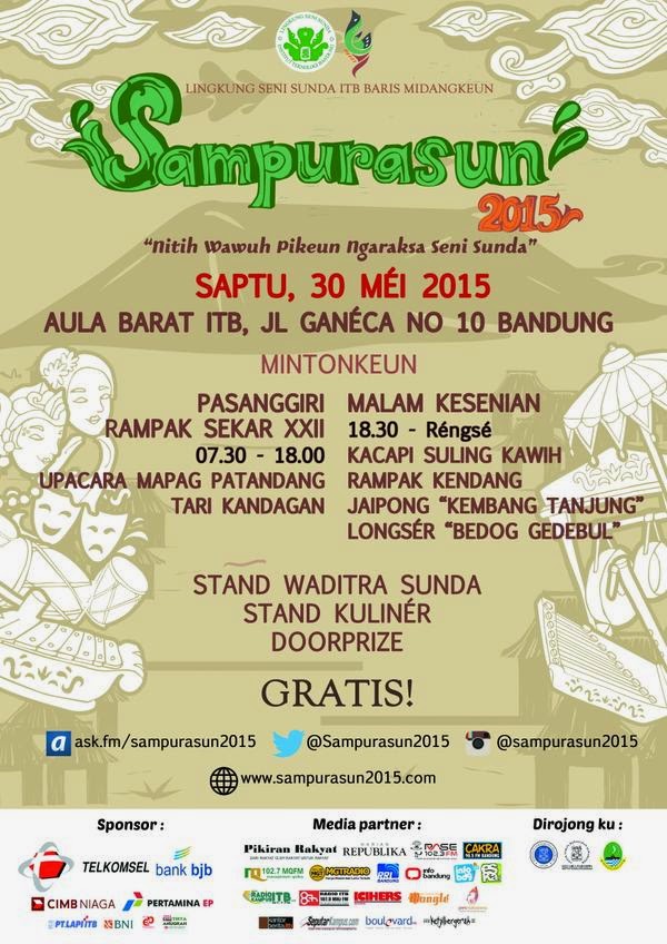 Pagelaran Seni Sunda Sampurasun - LSS ITB, 30 Mei 2015 - wisatabdg.com