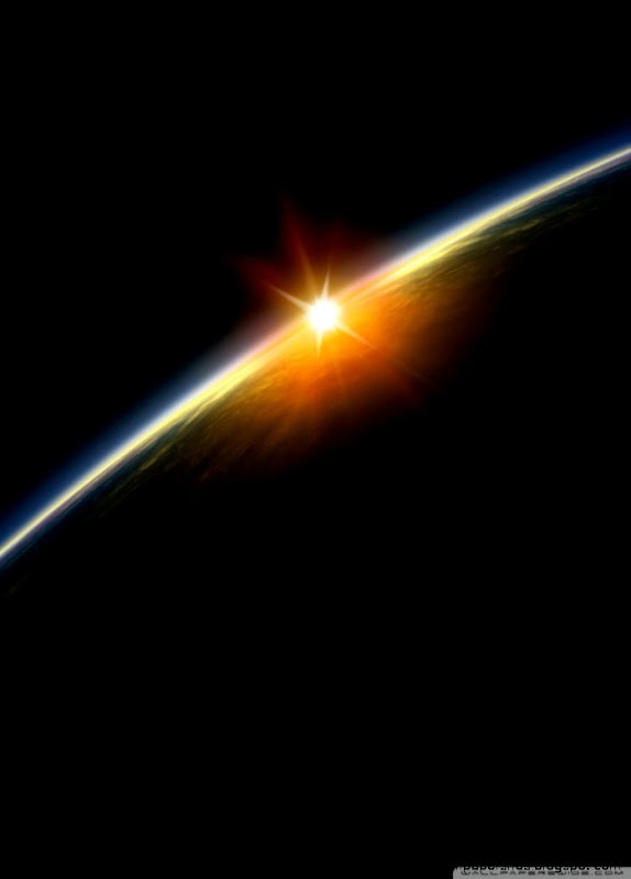 Sunrise In Space HD desktop wallpaper Widescreen High Sunrise In Space HD desktop wallpaper Widescreen High