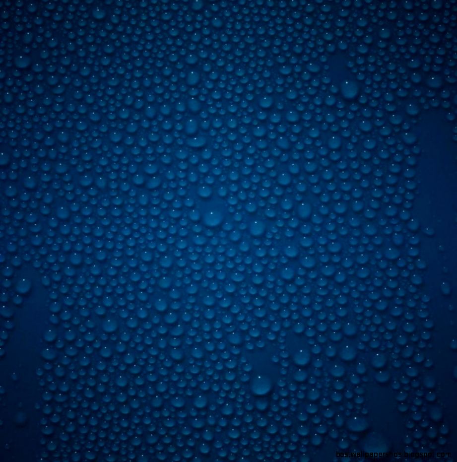 Blue Water Drop Blue Water Drop
