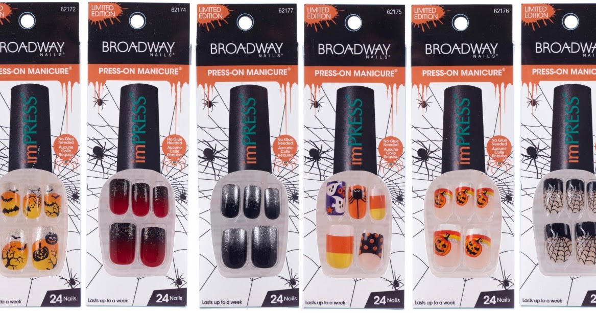 Beauty Crazed In Canada Get Spooky With A Halloween Impress By Broadway Press On Manicure