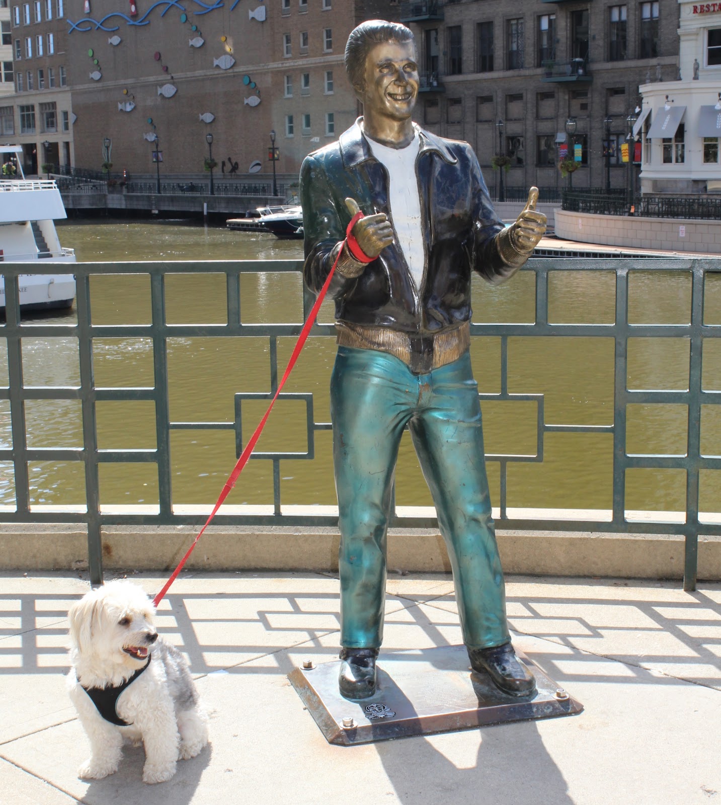 Wisconsin Historical Markers Bronze Fonz