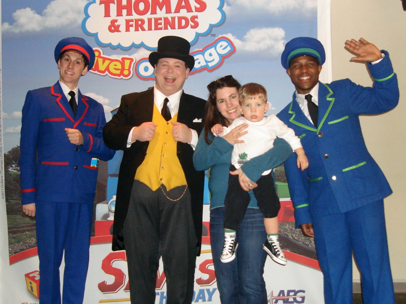 Three Men and a Mommy Thomas and Friends Live! on Stage