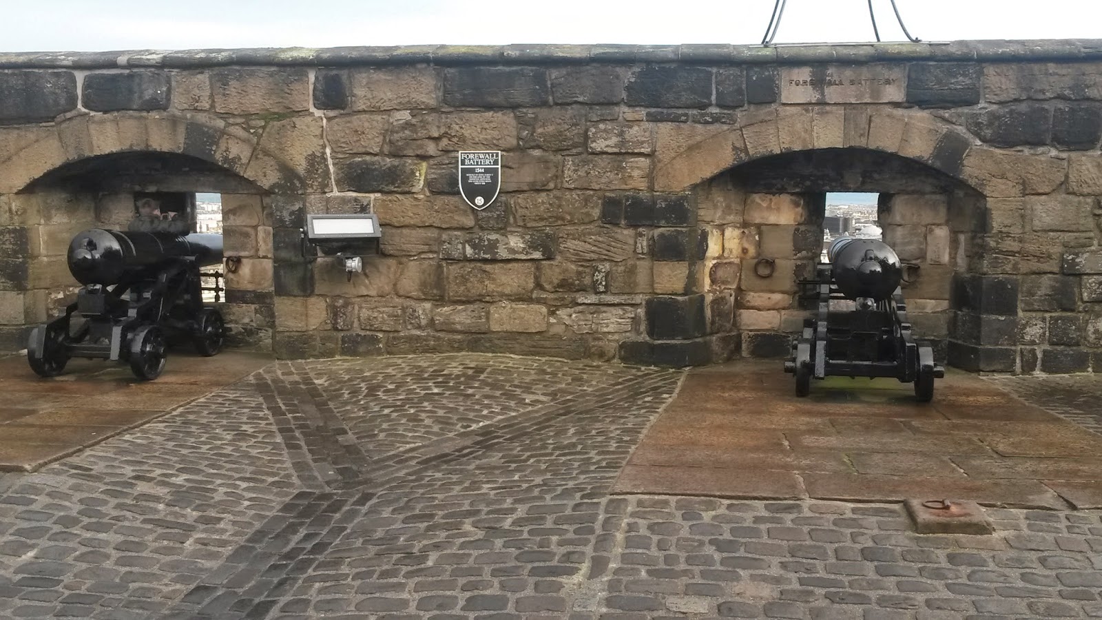 Northumbrian Gunner Edinburgh Edinburgh Castle Batteries