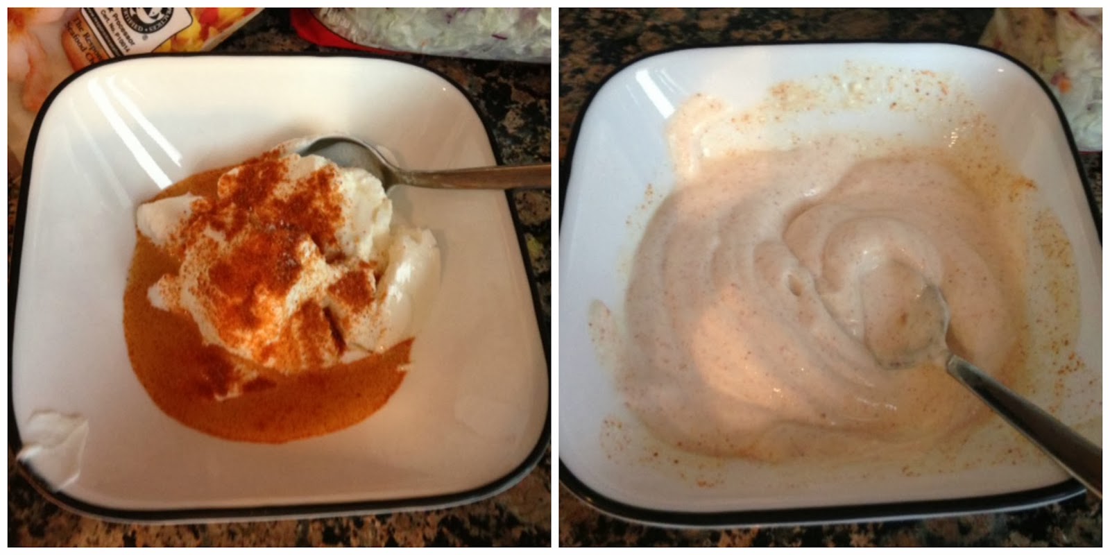 Going the Distance What's Cooking? Wednesday Shrimp Tacos w. Greek