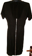 Vestido Preto. Referência S015. Vestido Stradivarius Preto usado. (hpim )