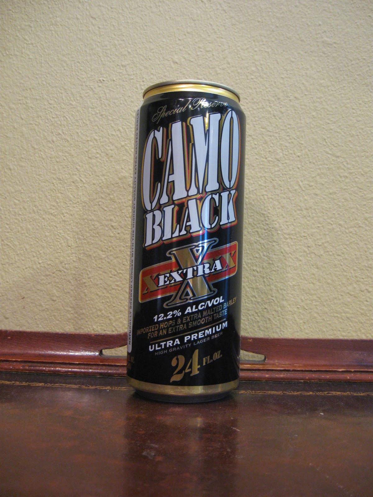 Doing Beer Justice Camo Black Extra