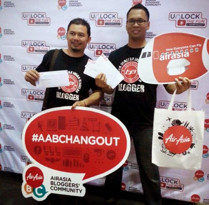 Lan Careno dan Freddy Redscarz Menang Tiket Penerbangan ke Cebu Filipina Dari AirAsia