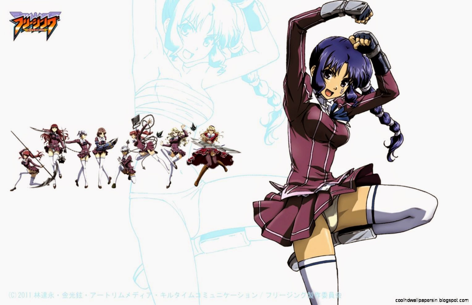 Wallpapers Freezing Anime Photo 242264 Wallpapers Freezing Anime Photo 242264
