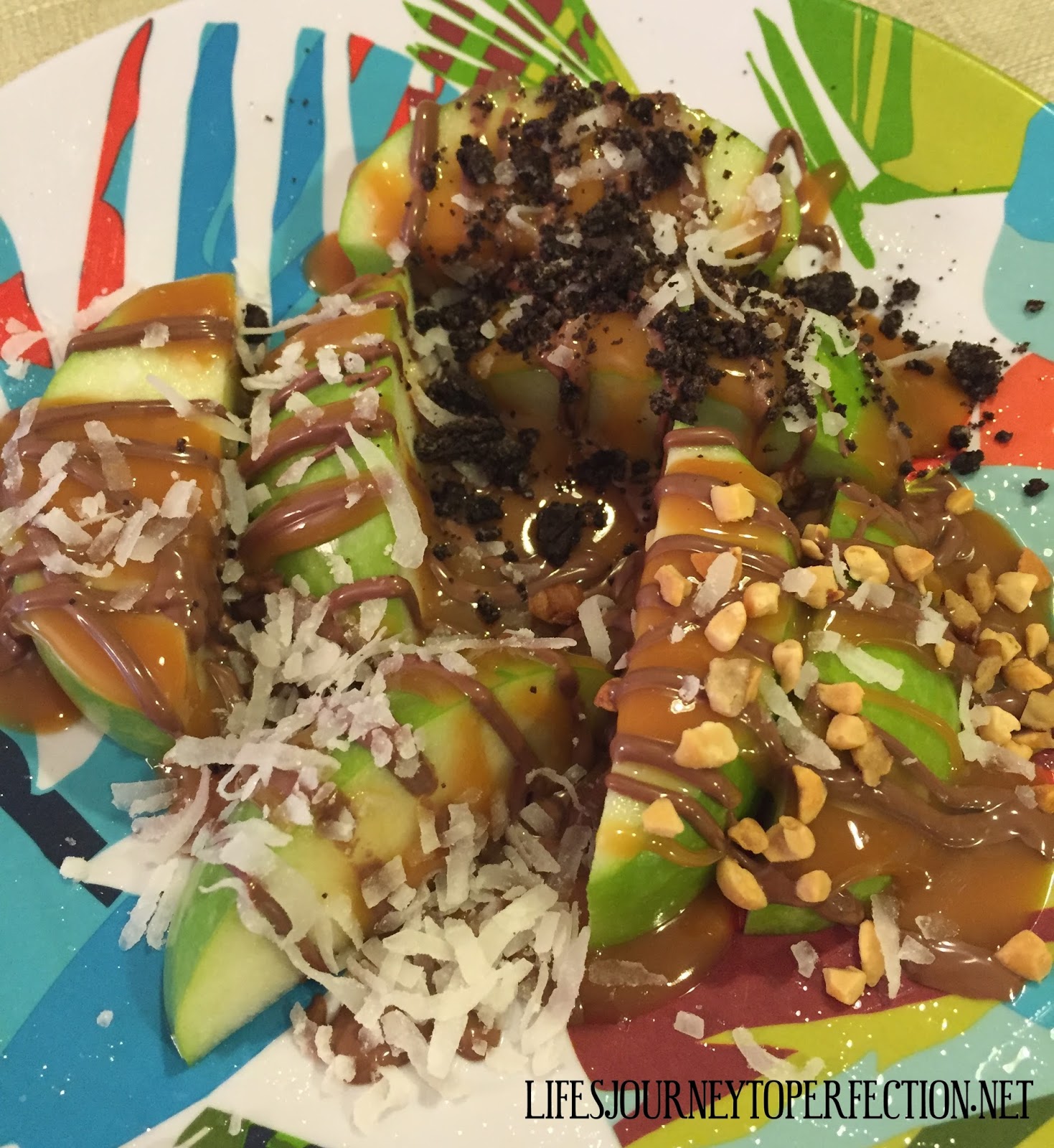 Life's Journey To Perfection Candies, Chocolate and Caramel on an