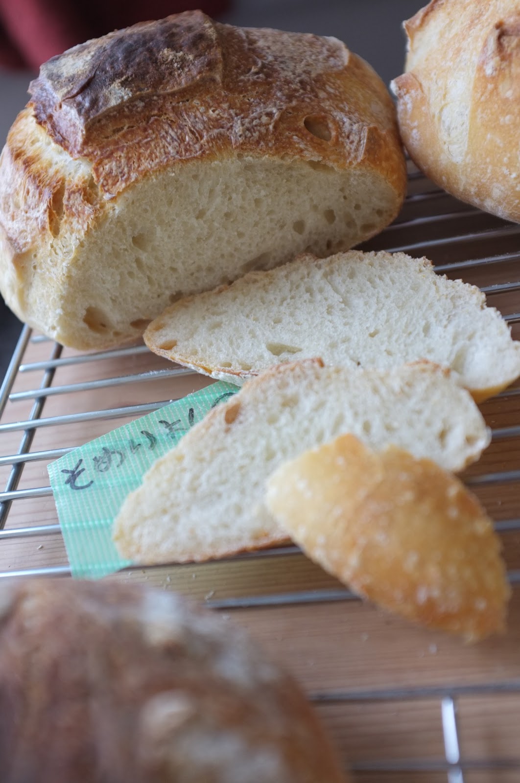 A little shop in Tokyo Japanese bread flour tests koumugi