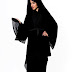 Latest Dubai, Irani Islamic Embroidered Abaya Collection 2013 - 2014 For Girs 