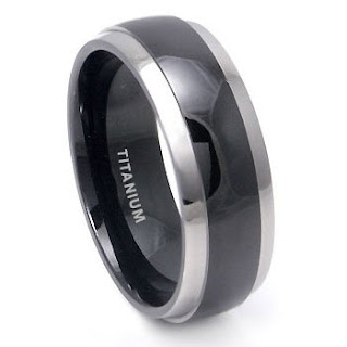 titanium wedding band