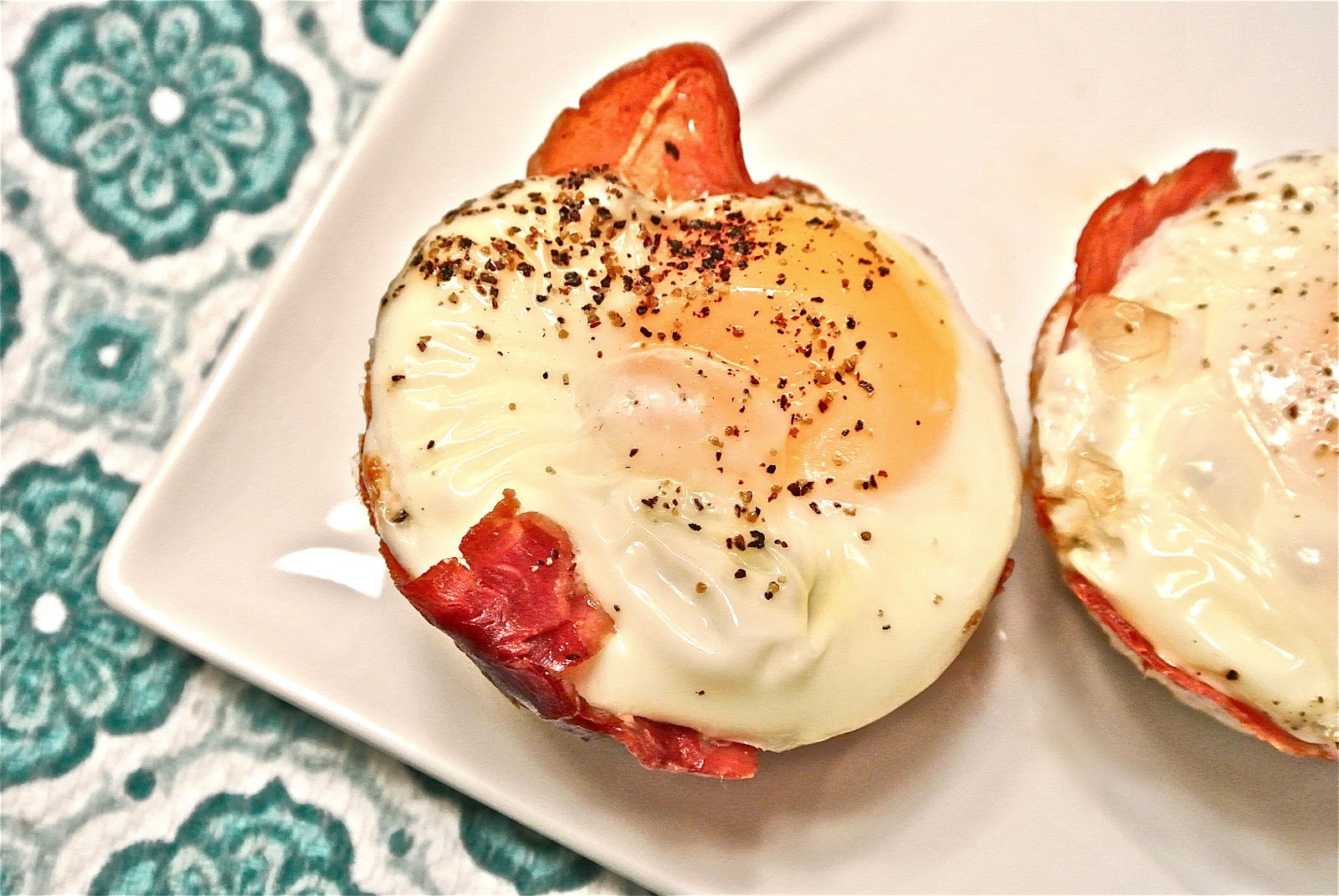 The Barbee Housewife Baked Prosciutto Egg Cups