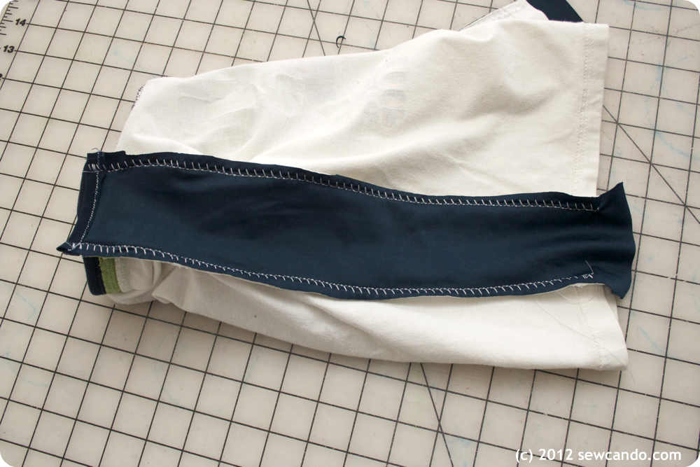 Sew Can Do Basic TShirt to Athletic Shirt in 5 Minutes!