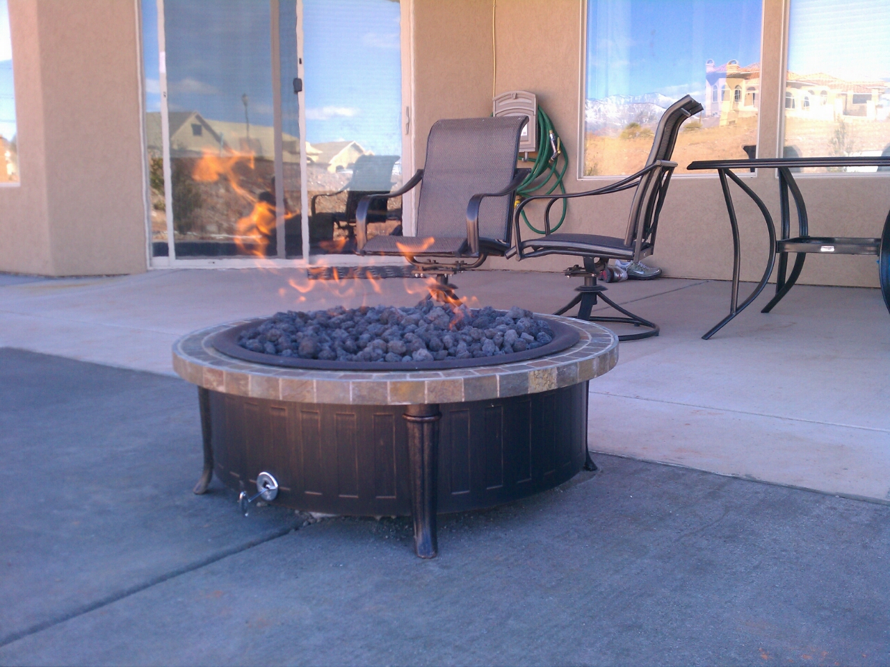 Gas Piping, Gas Tiki Torches. Salt Lake, Provo, Utah, Fire