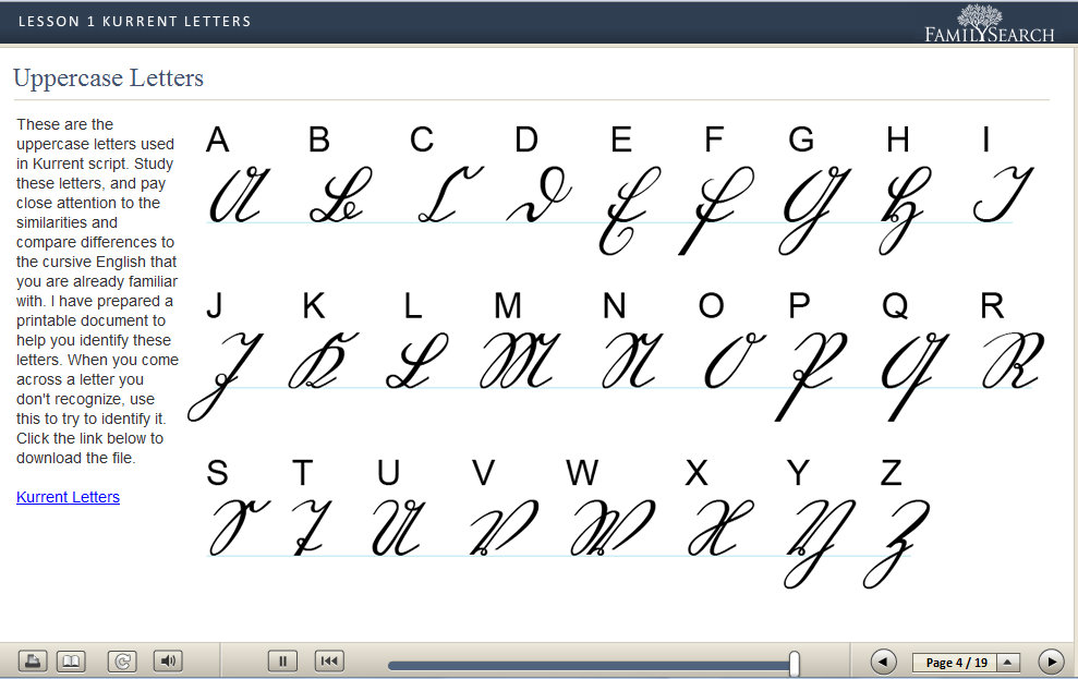 Modern German Handwriting