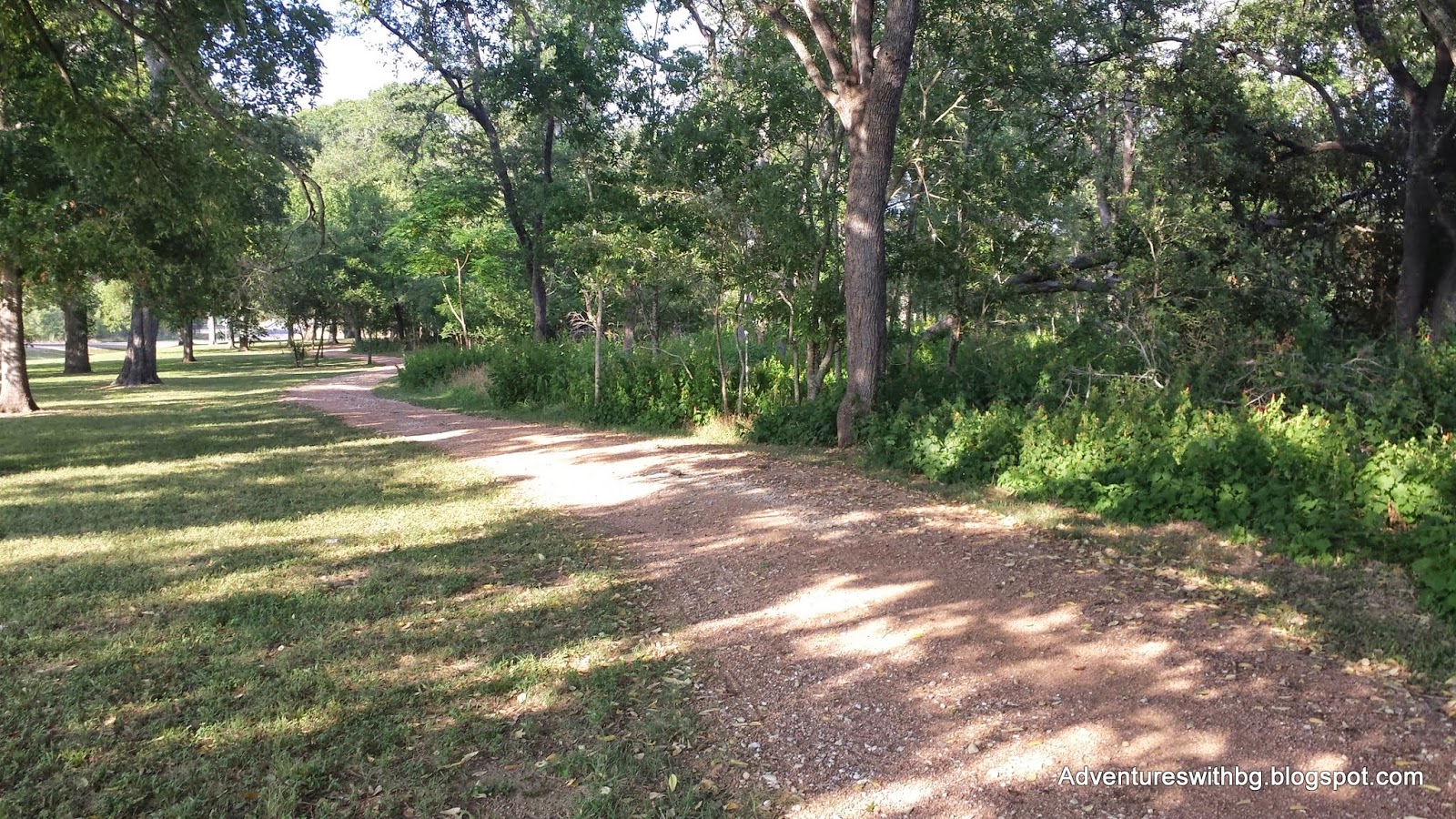 The Graveled Park HQ Trail Leading to Oxbow Lake in palmetto state park
