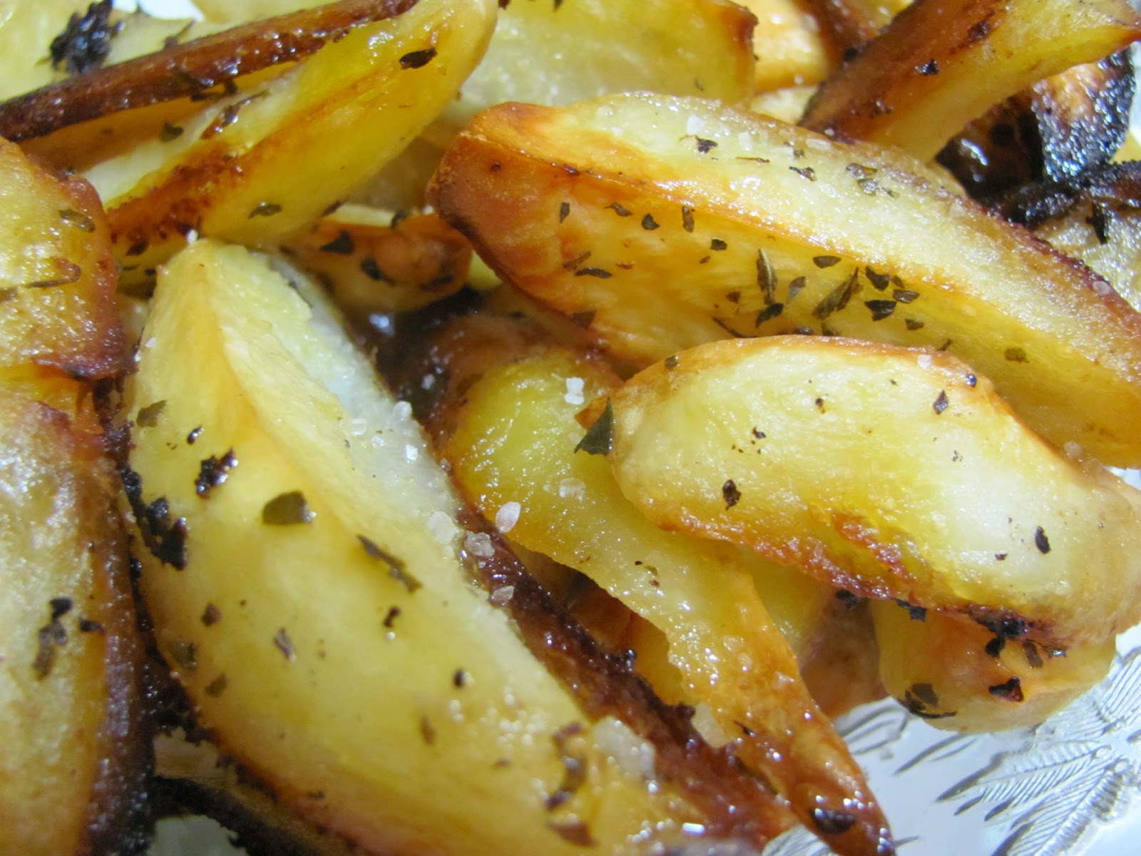 Running Upward Oven Roasted Greek Potatoes