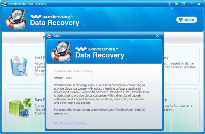 wondershare data recovery 4.8.0 serial