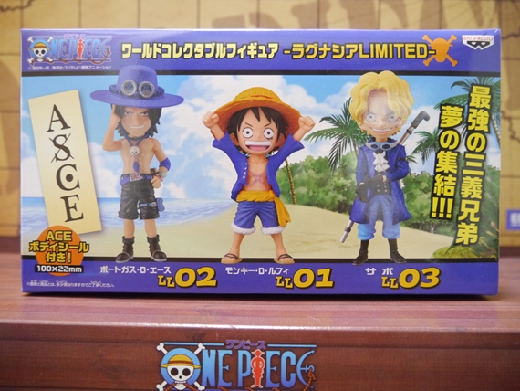 ドラゴンボール ワンピース貧乏まっしぐら ワンピース ワールドコレクタブルフィギュア ラグナシアlimited
