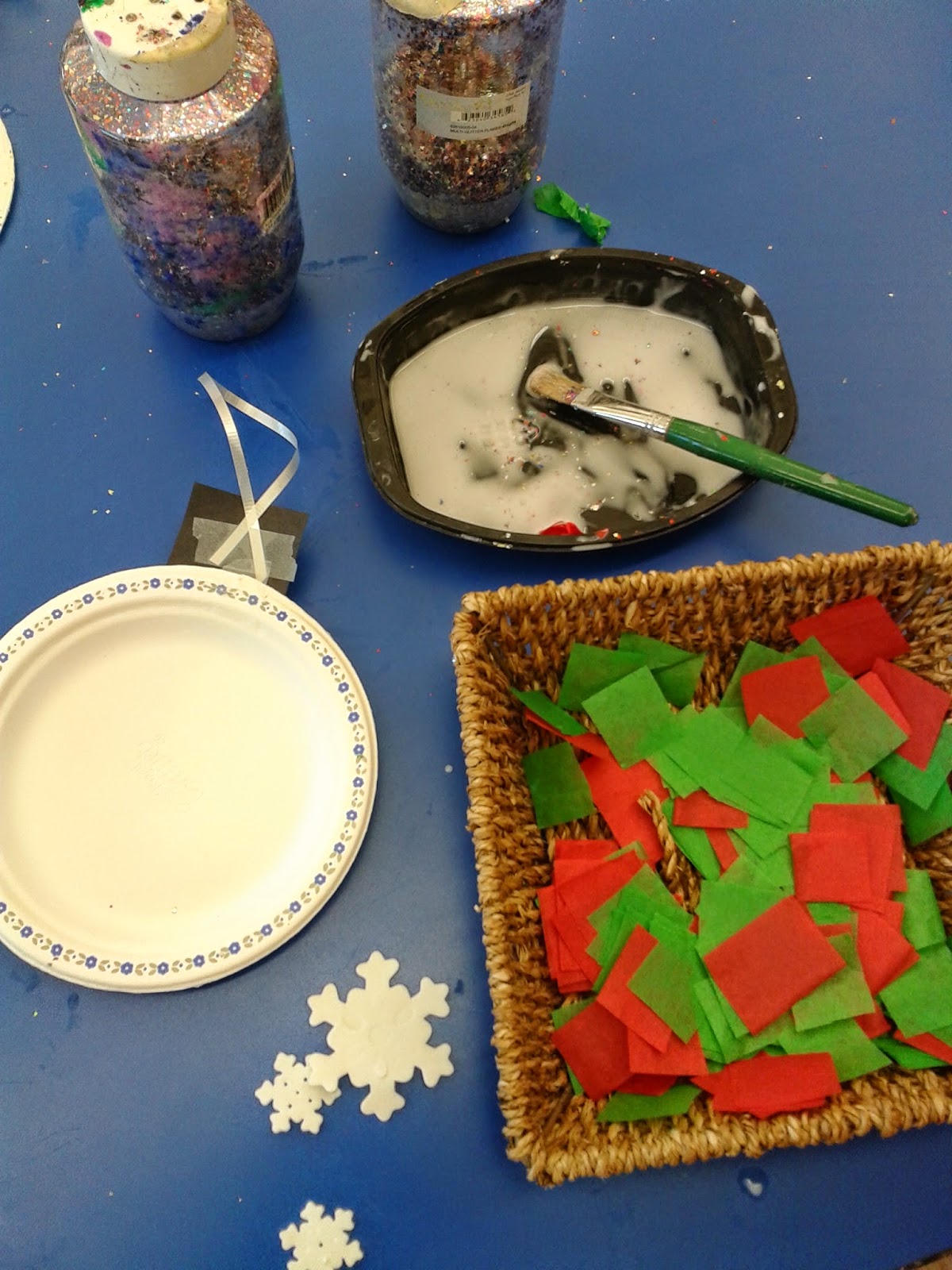 Teach Easy Resources Christmas Paper Plate Decoration