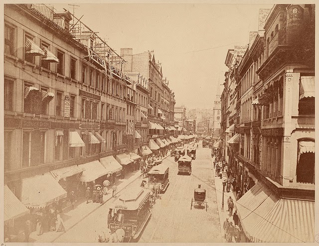 Vintage Photographs of Street-railroads in Boston, Massachusetts before