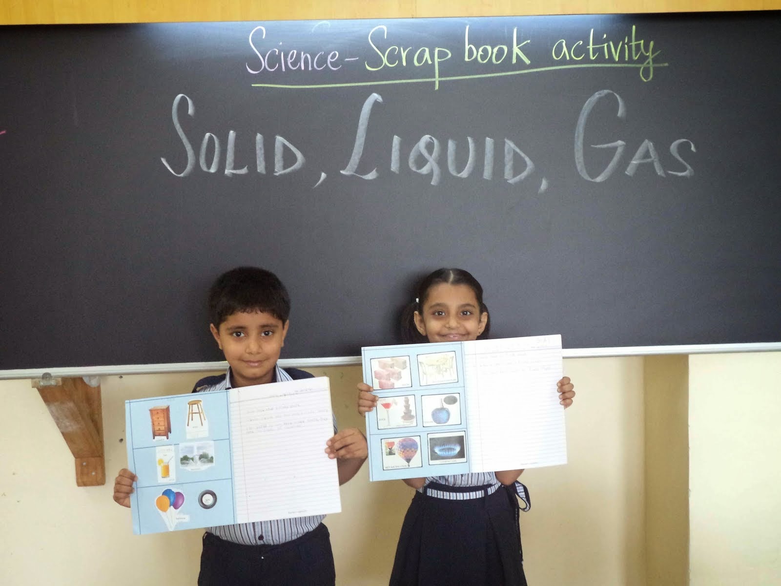 The Rustomjee Cambridge Diaries Science Grade 2 Scrap book activity