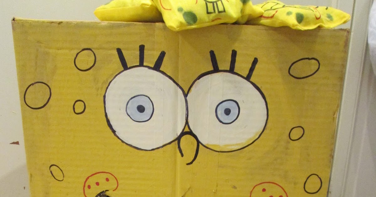 walk in the sunshine Spongebob Squarepants Bean Bag Toss Game