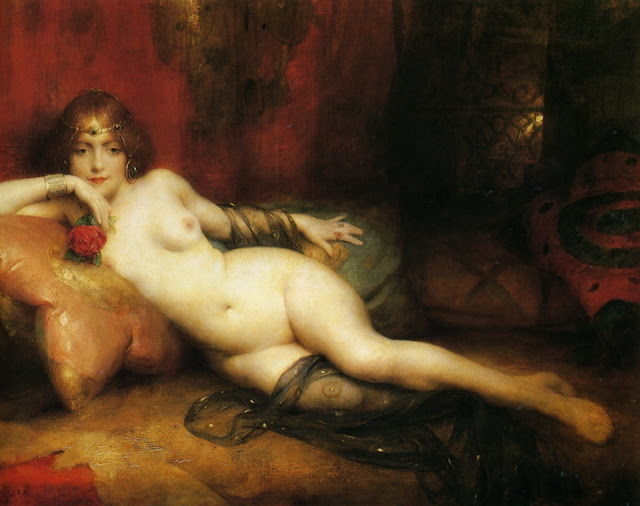 Adrien Henri Tanoux 1865-1923 - French Orientalist painter Adrien Henri Tanoux 1865-1923 - French Orientalist painter