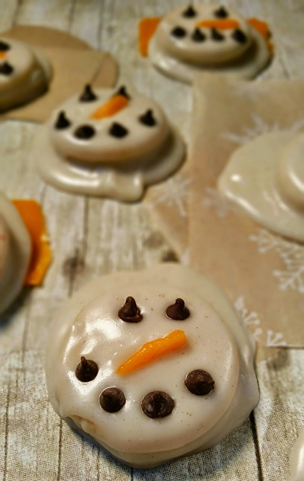oreo snowmen
