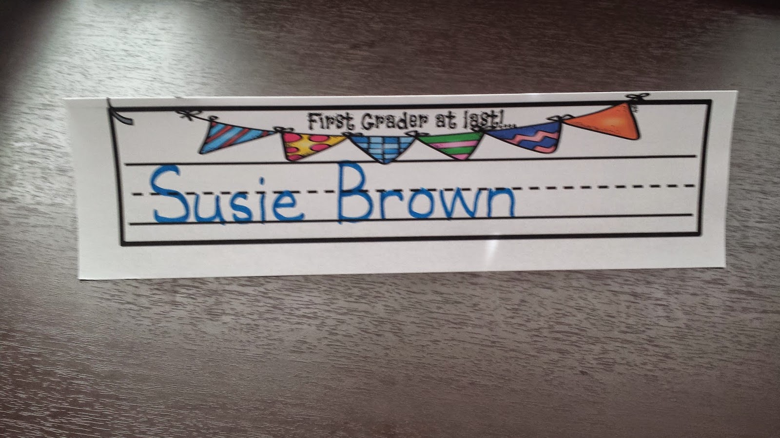 Get It Done While Having Fun Back To School Desk Name Plate