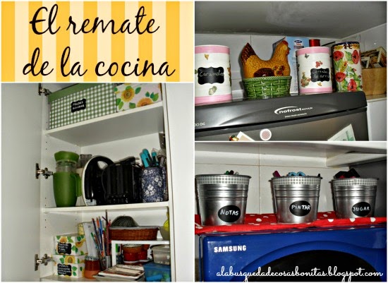 A la Búsqueda de Cosas Bonitas: Reto: El remate final de la cocina