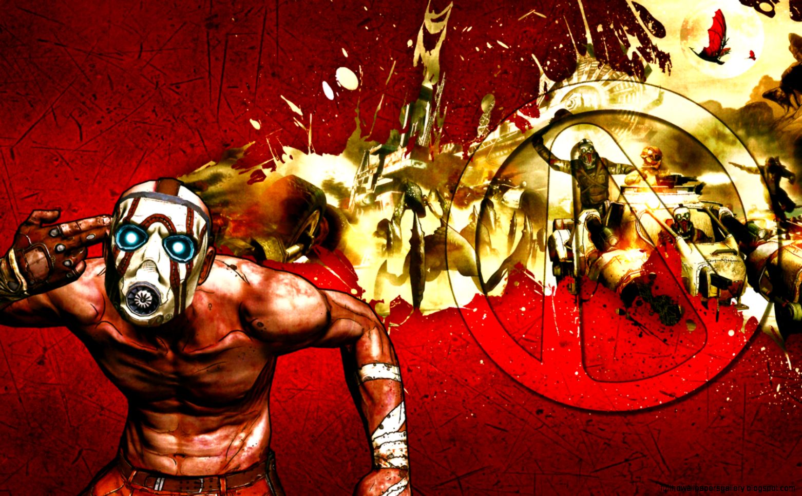 DeviantArt More Like Borderlands wallpaper by The Loiterer DeviantArt More Like Borderlands wallpaper by The Loiterer