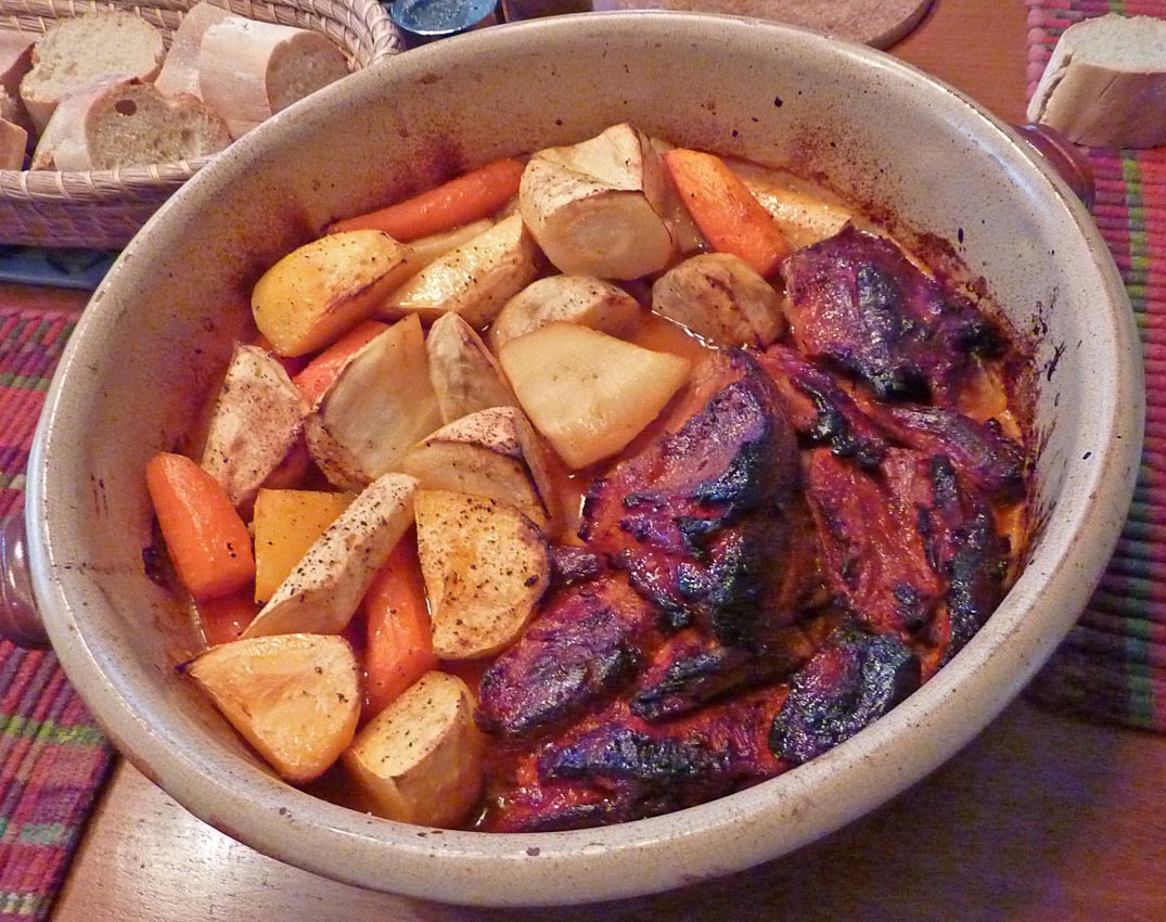 Living the life in SaintAignan Ham hock? Pork shank?