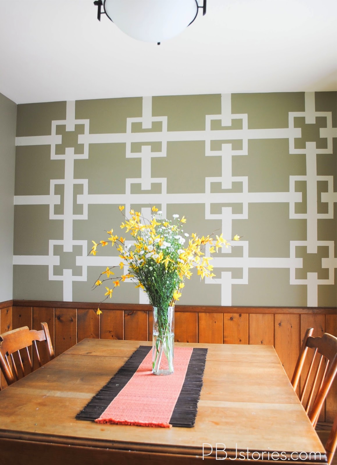 PBJstories How to Make Your own Unique Wall Stencil