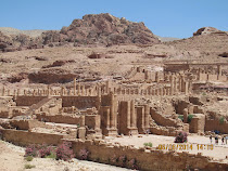 Ruins of The Great Temple of Petra, Jordan