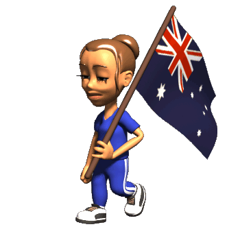 Australia Flag Gif