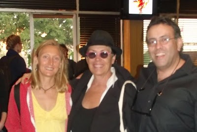 Dr. Alida Anderson, Mera Rubell and F. Lennox Campello at (e)merge art fair in Washington, DC 2012