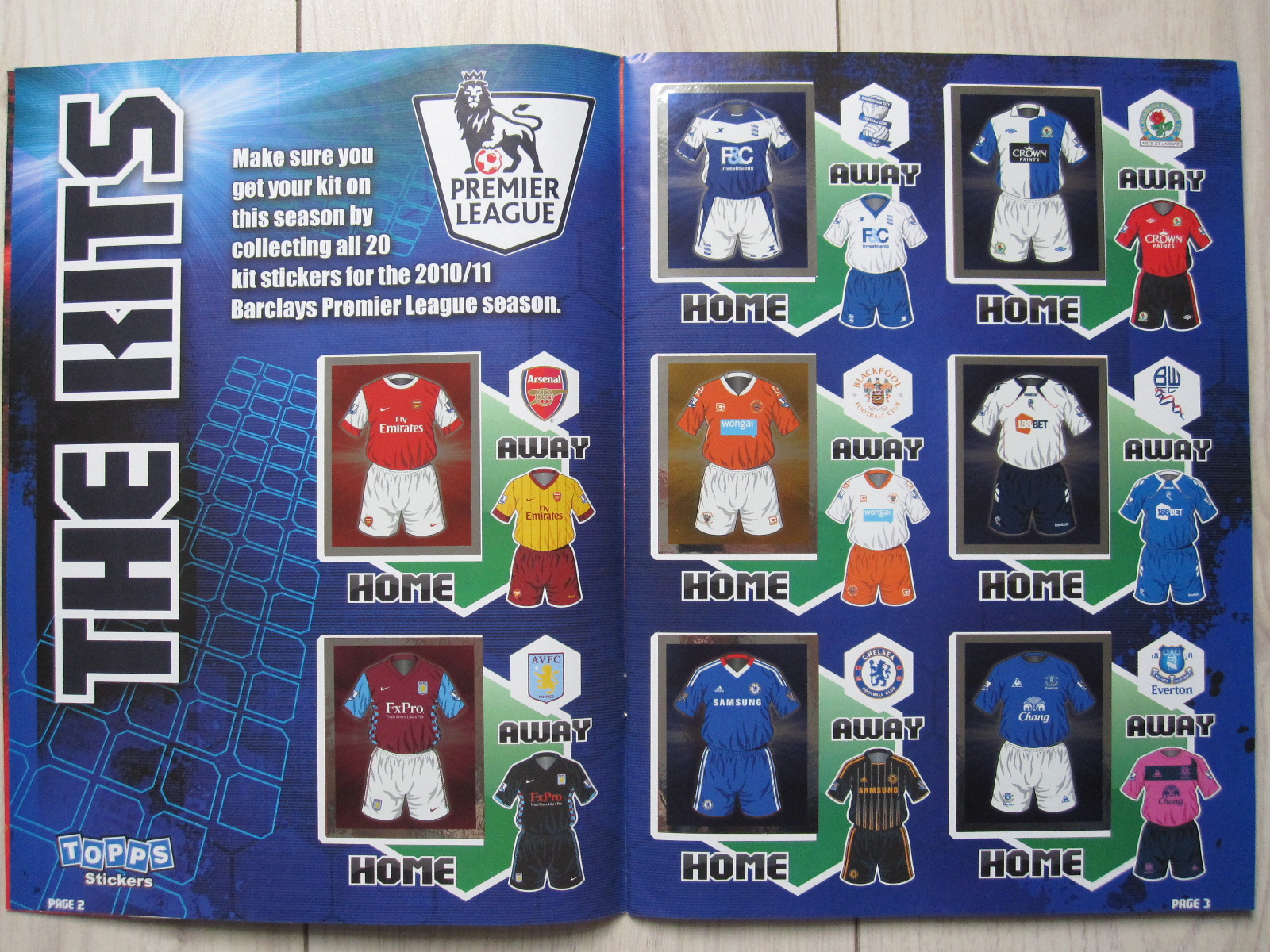 Only Good Stickers Topps Premier League 2011