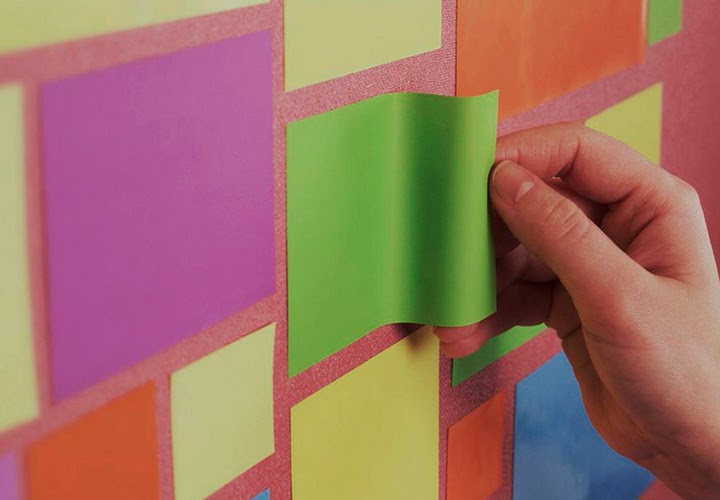 A ReInvented Paper that Sticks to Wall Spicytec
