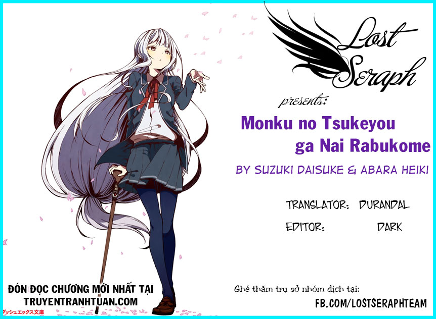 Monku no Tsukeyou ga Nai Rabukome chap 18 Trang 1 - Mangak.info Monku no Tsukeyou ga Nai Rabukome chap 18 Trang 1 - Mangak.info
