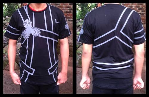 jual kaos sword art online kirito jual kaos sword art online kirito