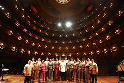 The Philippine Madrigal Singers performed at the historic Teatro Colon in Argentina last August 13,